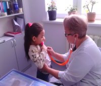 In Aktobe Medical Center the event for children "Day of Open Doors" continues