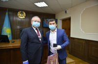 Награждение сотрудников Актюбинского медицинского центра