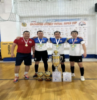 Ақтөбе облысы дәрігерлерінің футбол командасы Qazastan Qyzmet Futsal Super Cup Республикалық чемпионатында жеңіске жетті